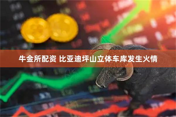牛金所配资 比亚迪坪山立体车库发生火情