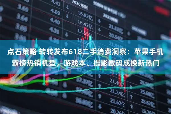 点石策略 转转发布618二手消费洞察：苹果手机霸榜热销机型，游戏本、摄影数码成换新热门