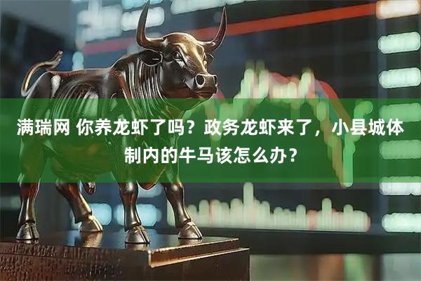 满瑞网 你养龙虾了吗？政务龙虾来了，小县城体制内的牛马该怎么办？